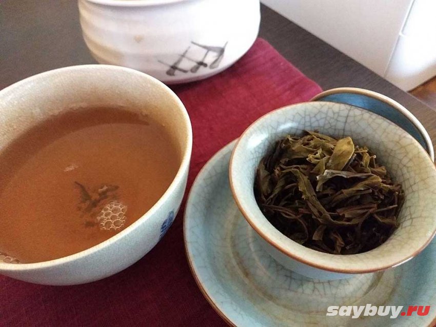 Шен Пуэр из Лаоса - готовый чай