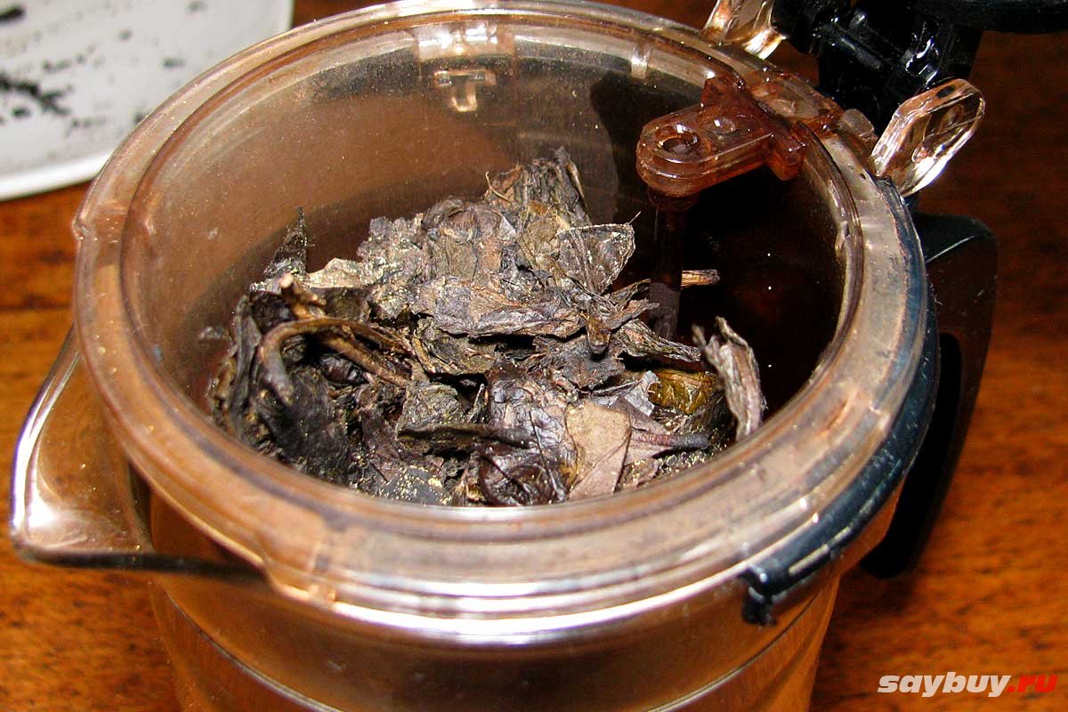 Черный чай с золотой плесенью 2012 года - Приготовление