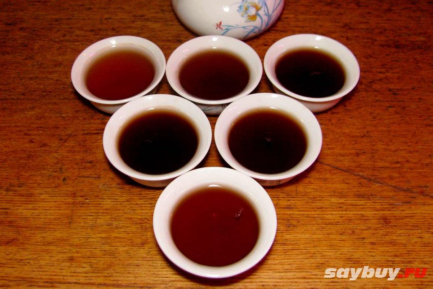 Пуэрные головы 2001 года от CaiCheng - готовый чай