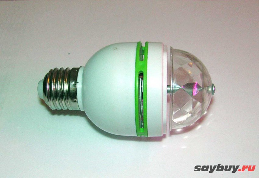Красочная светодиодная лампа для световых эффектов