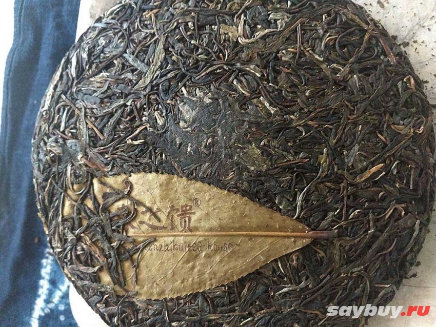 Шен Пуэр из Лаоса чайный блин