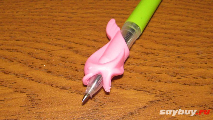 Ручка с аппликатором для ребенка
