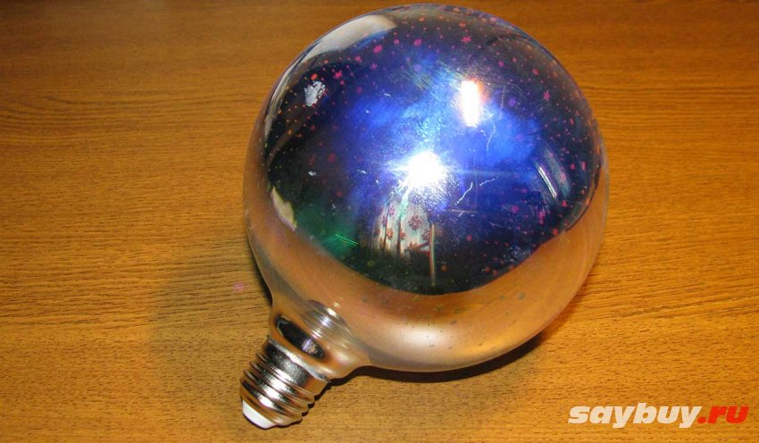 Винтажная светодиодная лампа с 3D эффектом, внешний вид